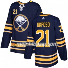 Dresovi Buffalo Sabres Kyle Okposo 21 Adidas 2017-2018 Navy Plava Authentic - Muške